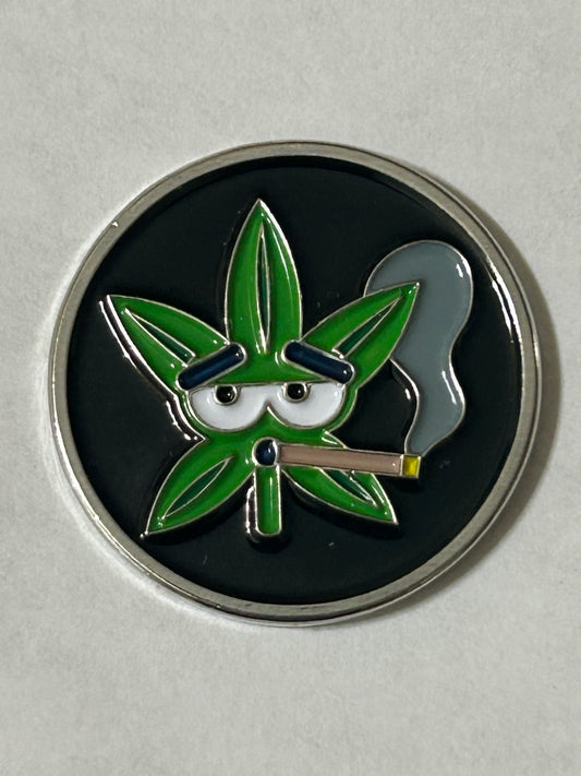 High Guy 1" Diameter (Non-Magnetic) Golf Ball Marker