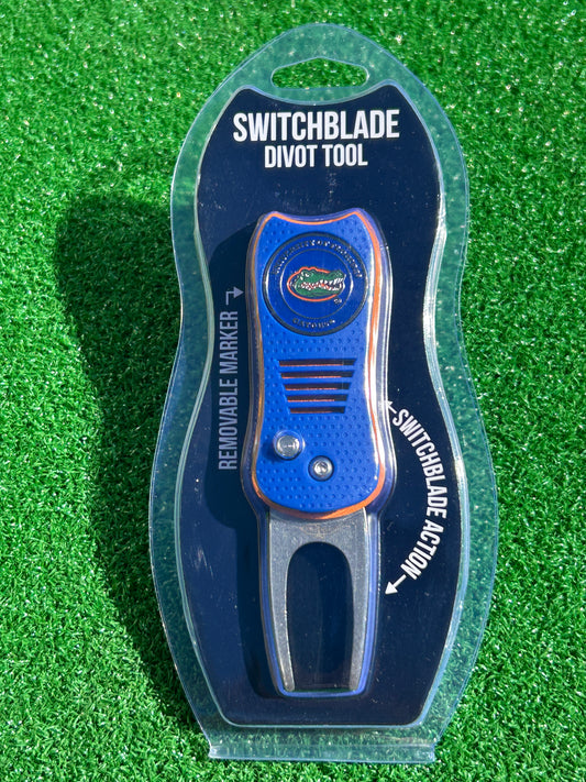 Florida Gators Team Golf USA Switchblade Divot Tool w/ Double Sided Magnetic Ball Marker