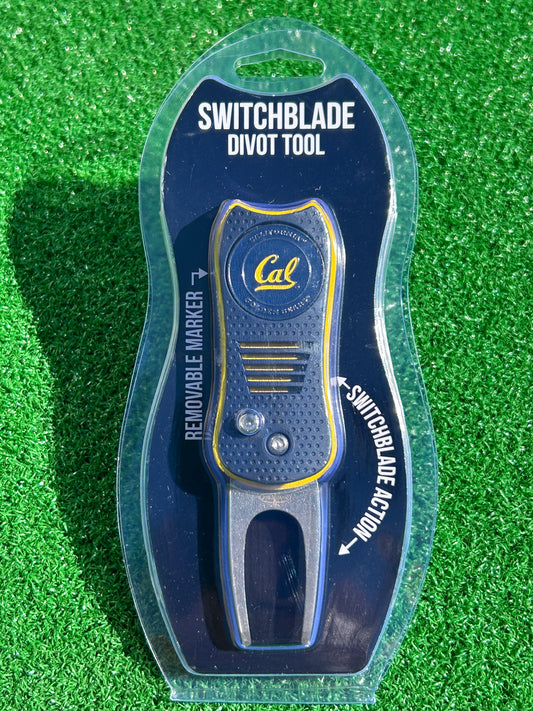 Cal Bears Team Golf USA Switchblade Divot Tool w/ Double Sided Magnetic Ball Marker
