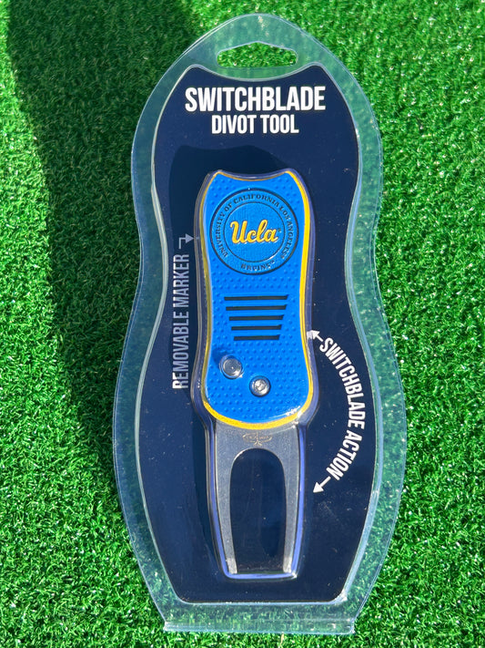 UCLA Bruins Team Golf USA Switchblade Divot Tool w/ Double Sided Magnetic Ball Marker