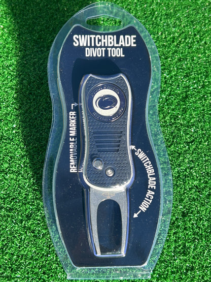 Penn State Nittany Lions Team Golf USA Switchblade Divot Tool w/ Double Sided Magnetic Ball Marker
