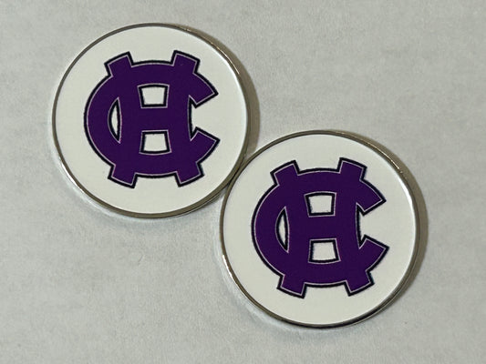 Holy Cross Crusaders 1" Diameter Double Sided Magnetic Golf Ball Marker NCAA