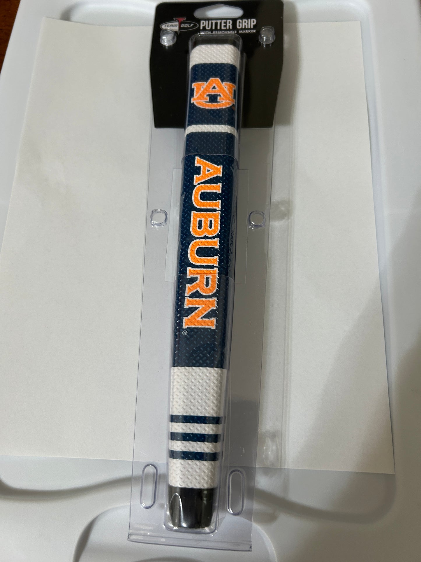 Team Golf Auburn Tigers Oversized Pistol Putter Grip NCAA Licensed