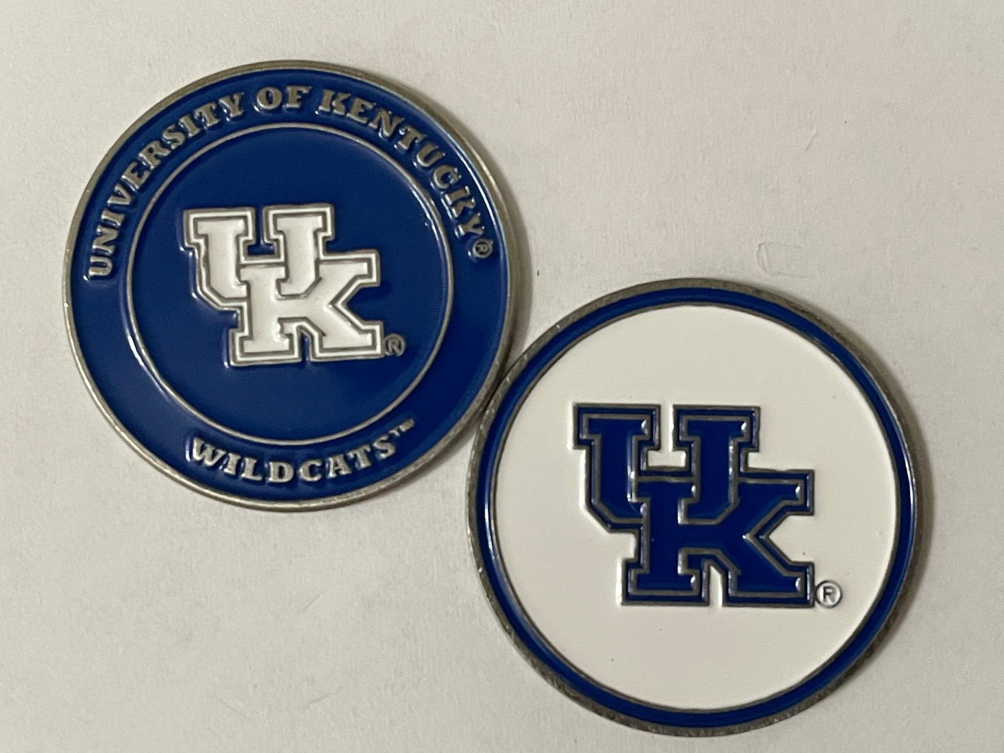 Kentucky Wildcats 1" Diameter Double Sided Magnetic Golf Ball Marker NCAA