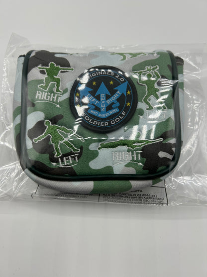 PRG Golf Originals Collection Soldier Golf Spider Mallet Putter Cover