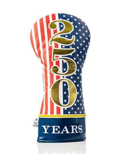 Pins & Aces (Authentic) 2026, 250 Year Birthday USA Driver, Fairway & Rescue Head Cover Set