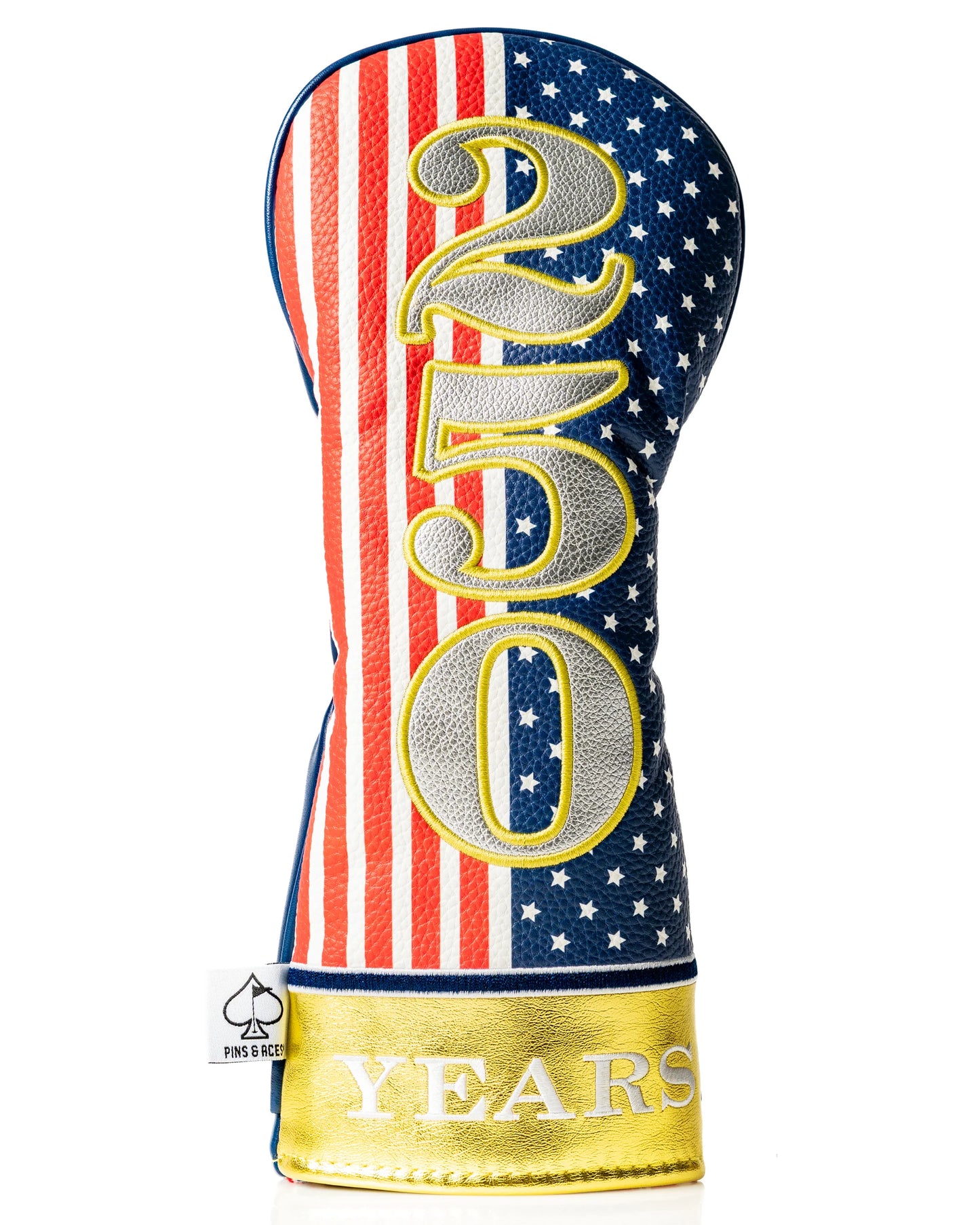 Pins & Aces (Authentic) 2026, 250 Year Birthday USA Driver, Fairway & Rescue Head Cover Set