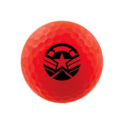 Volvik Vivid Soft 3-Piece Sam Wilson Captain America 6 pack Golf Balls