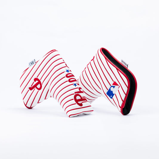 PRG Golf (Authentic) Philadelphia Phillies Pinstripe Blade Putter Cover MLB Licensed