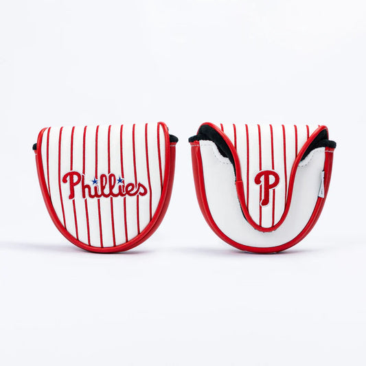 PRG Golf (Authentic) Philadelphia Phillies Pinstripe Mallet Putter Cover MLB Licensed