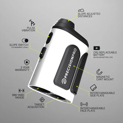 PRECISIONPRO Golf NX10 Slope Rangefinder