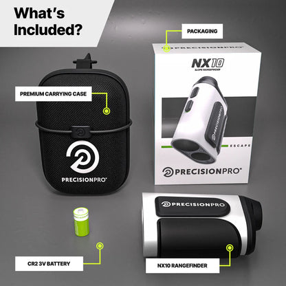 PRECISIONPRO Golf NX10 Slope Rangefinder