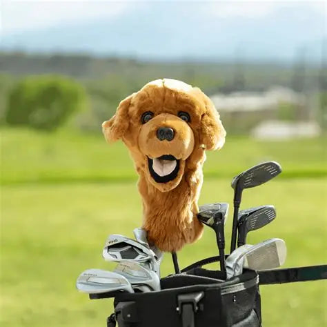 Daphne's Authentic Golden Retriever Driver Headcover