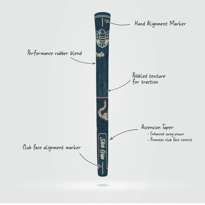 Stick Grips Golf Authentic Patriot Blue Standard Swing Club Grip Irons & Woods