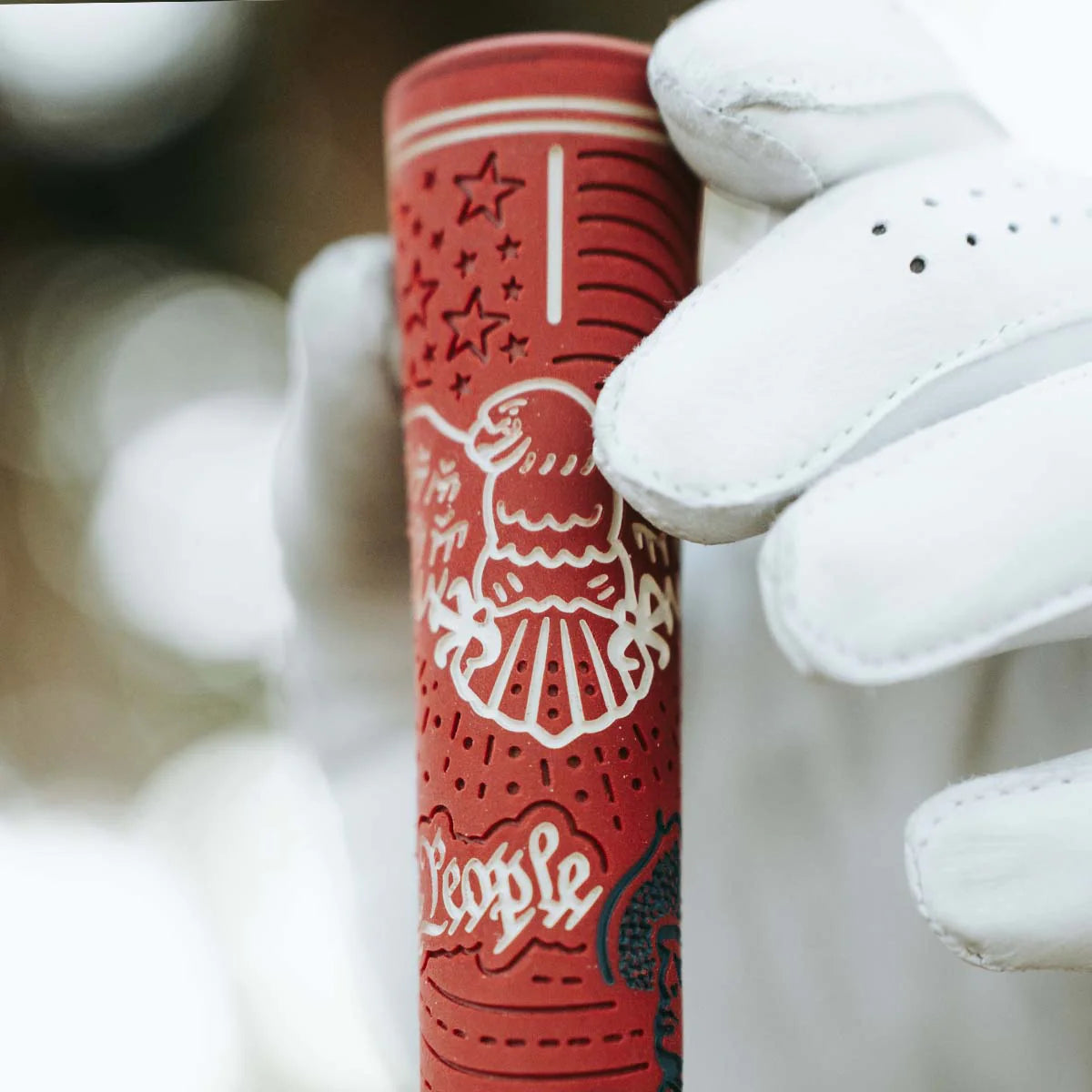 Stick Grips Golf Authentic Patriot Red Standard Swing Club Grip Irons & Woods