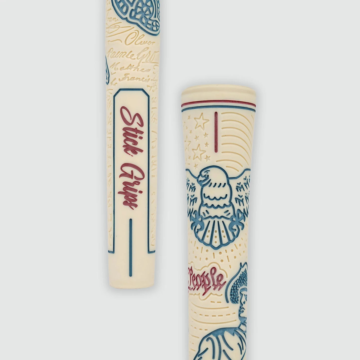 Stick Grips Golf Authentic Patriot Ivory Standard Swing Club Grip Irons & Woods