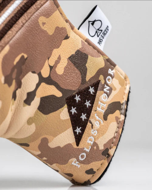 Pins & Aces Authentic Folds of Honor 2.0 Blade Putter Head Cover