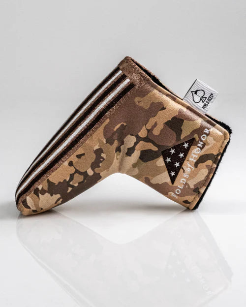 Pins & Aces Authentic Folds of Honor 2.0 Blade Putter Head Cover