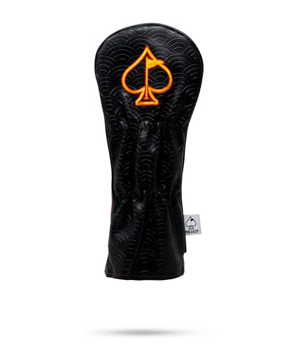 Pins & Aces Authentic Colorful Samurai's Strength Rescue/Hybrid Club Head Cover