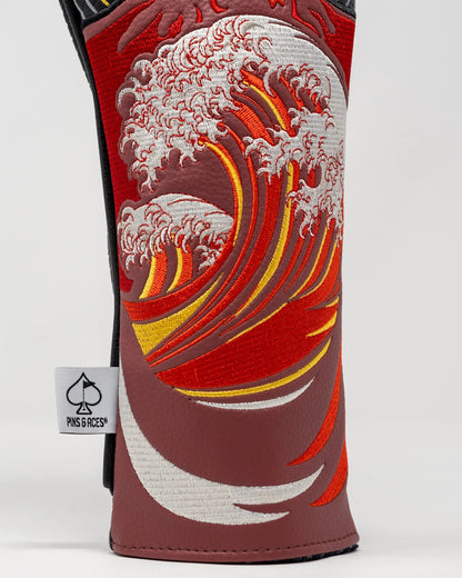 Pins & Aces Authentic Colorful Fire and Fury Fairway Club Head Cover