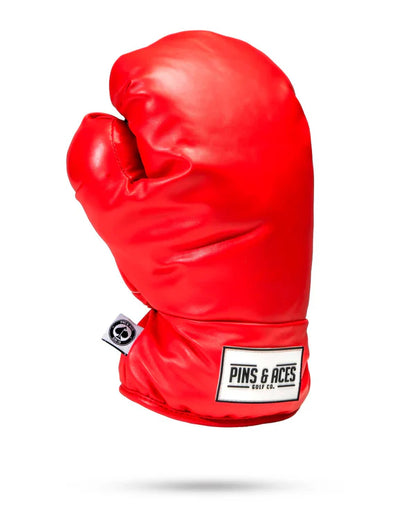 Pins & Aces Authentic Red Boxing Glove Fairway Head Cover