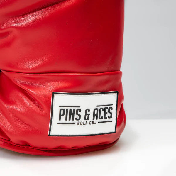 Pins & Aces Authentic Red Boxing Glove Driver Head Cover
