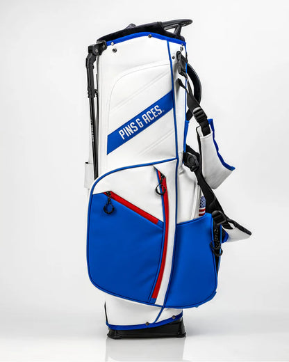 Player Preferred™ 5-Way Pins & Aces Fairway Stand Golf Bag - Golf Of America