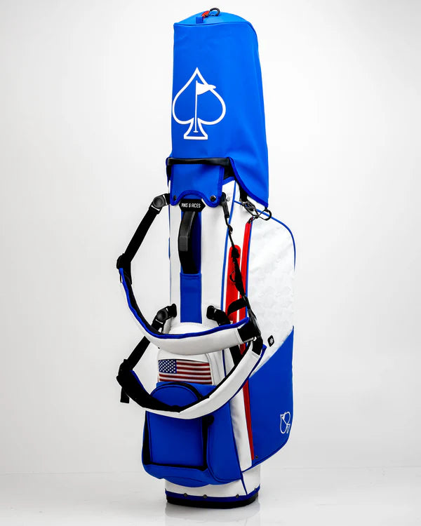 Player Preferred™ 5-Way Pins & Aces Fairway Stand Golf Bag - Golf Of America