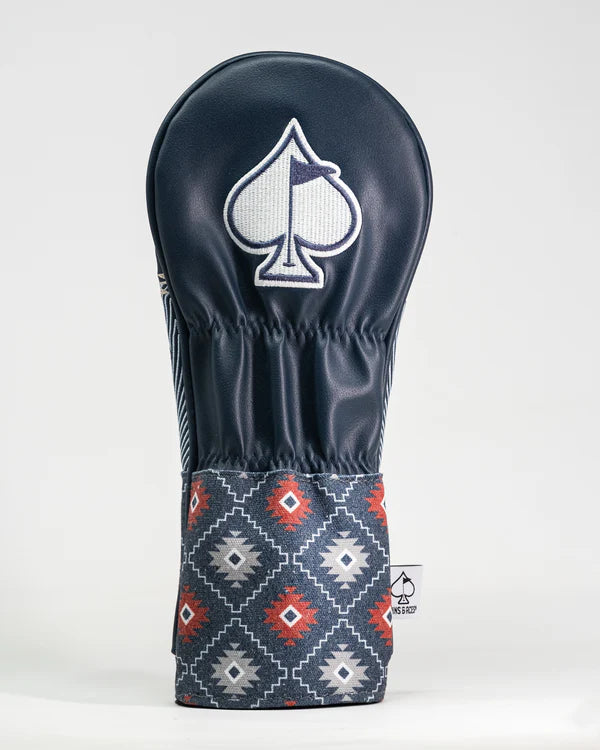 Pins & Aces Authentic Western Aesthetic Fairway Head Cover