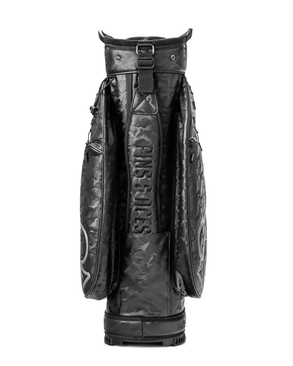 Player Preferred™ Pins & Aces 15-Way Cart Bag - Black Camo
