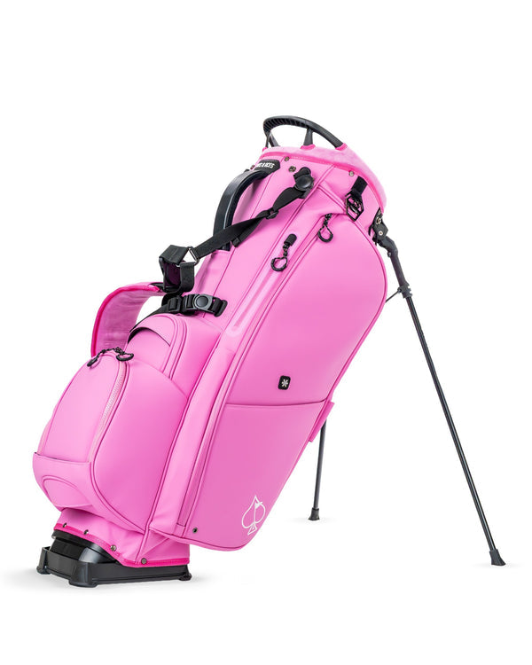 Player Preferred™ 14-Way Pins & Aces Fairway Stand Golf Bag - Bubble Gum 2.0