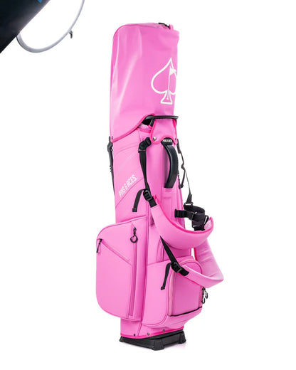 Player Preferred™ 14-Way Pins & Aces Fairway Stand Golf Bag - Bubble Gum 2.0