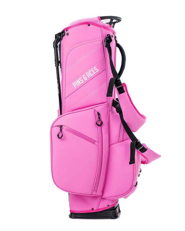Player Preferred™ 14-Way Pins & Aces Fairway Stand Golf Bag - Bubble Gum 2.0
