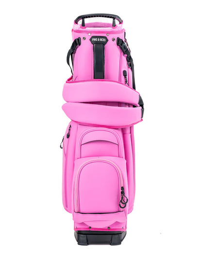 Player Preferred™ 14-Way Pins & Aces Fairway Stand Golf Bag - Bubble Gum 2.0