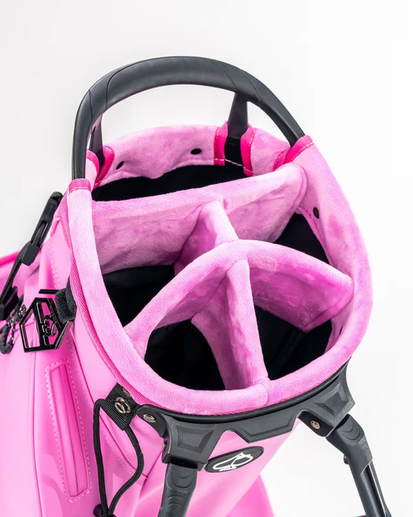 Player Preferred™ 5-Way Pins & Aces Fairway Stand Golf Bag - Bubble Gum 2.0