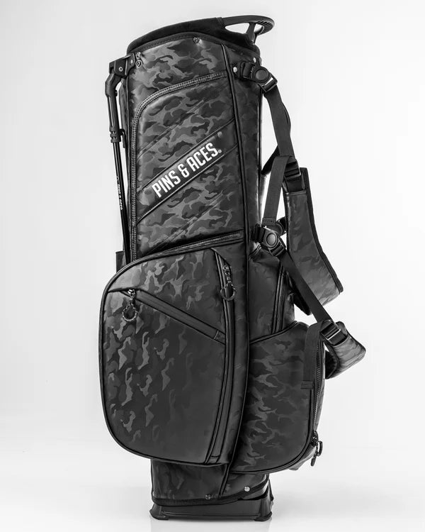 Player Preferred™ 5-Way Pins & Aces Fairway Stand Golf Bag - Black Camo