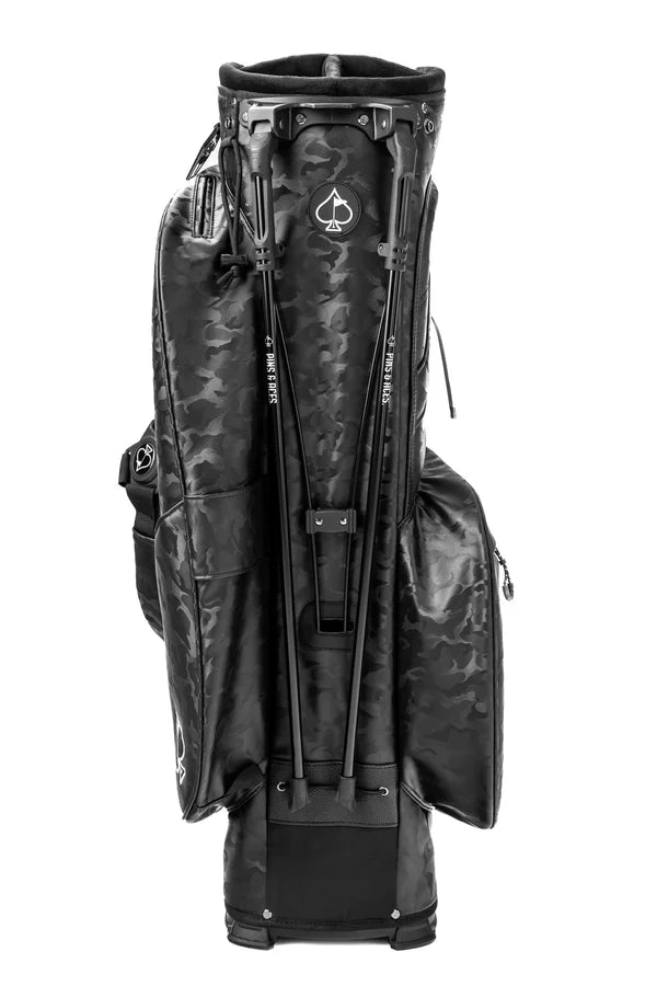Player Preferred™ 5-Way Pins & Aces Fairway Stand Golf Bag - Black Camo