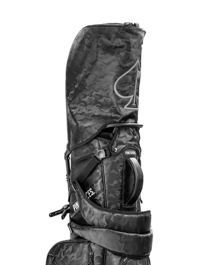 Player Preferred™ 5-Way Pins & Aces Fairway Stand Golf Bag - Black Camo
