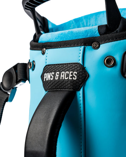 Player Preferred™ 5- Way Pins & Aces Fairway Stand Golf Bag - Glacier