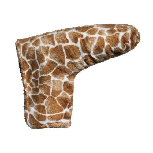 Daphne's Authentic Giraffe Pattern Blade Putter Headcover Magnetic Closure