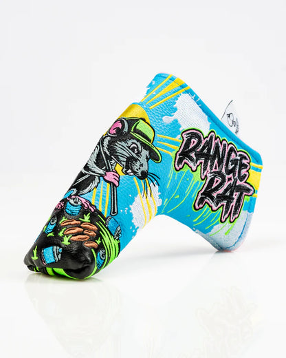 Pins & Aces (Authentic) Range Rat Custom Design Blade Putter Head Cover