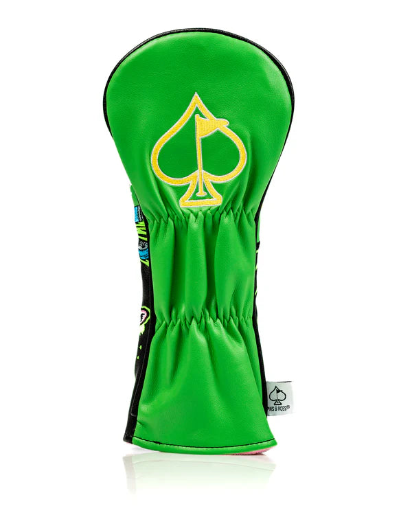 Pins & Aces Authentic Range Rat Fairway Head Cover New Clever Design