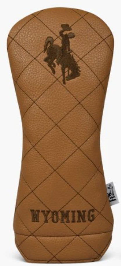 PRG Golf Authentic Wyoming Cowboys 2025 Driver Head Cover NCAA Licensed