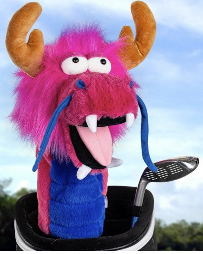 Daphne's Authentic Pink Dragon Driver Headcover ( Breast Cancer )