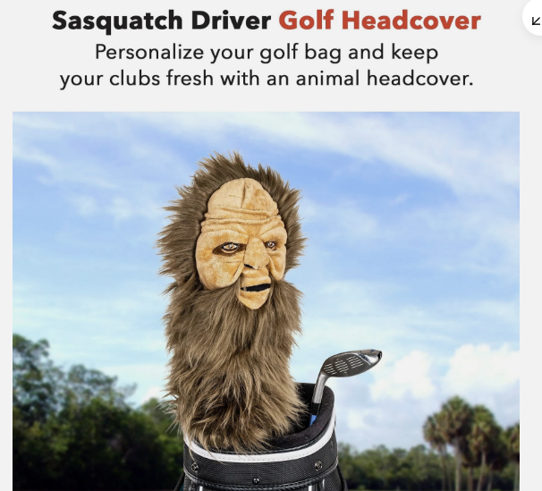 Daphne's Authentic Sasquatch Premium Driver Headcover