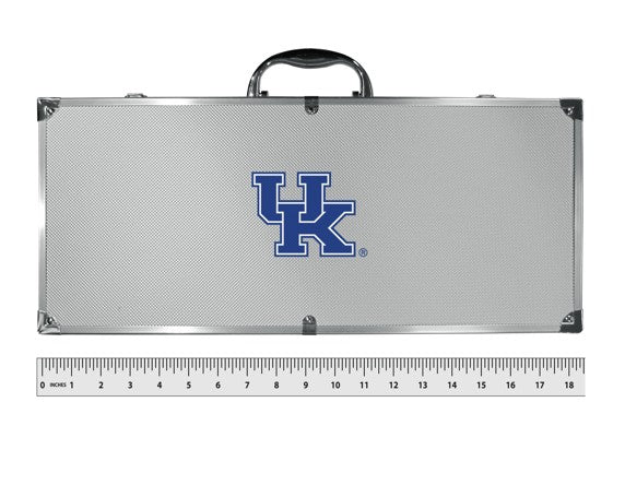 Siskiyou Gift Kentucky Wildcats 8 Piece Tailgater BBQ Set w/Metal Case, NCAA Licensed
