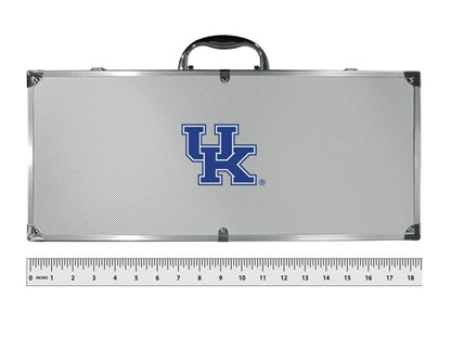 Siskiyou Gift Kentucky Wildcats 8 Piece Tailgater BBQ Set w/Metal Case, NCAA Licensed