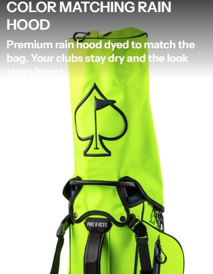Player Preferred™ 14-Way Pins & Aces Fairway Stand Golf Bag - Electric Tide