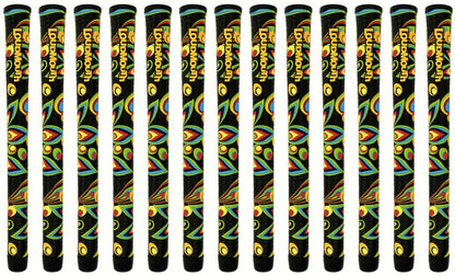 Loudmouth Authentic Black Shagadelic Standard Golf Club Swing Grip (Irons & Woods)