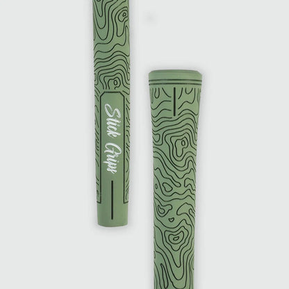 Stick Grips Golf Authentic Topo Green Midsize Swing Club Grip (Irons & Woods)